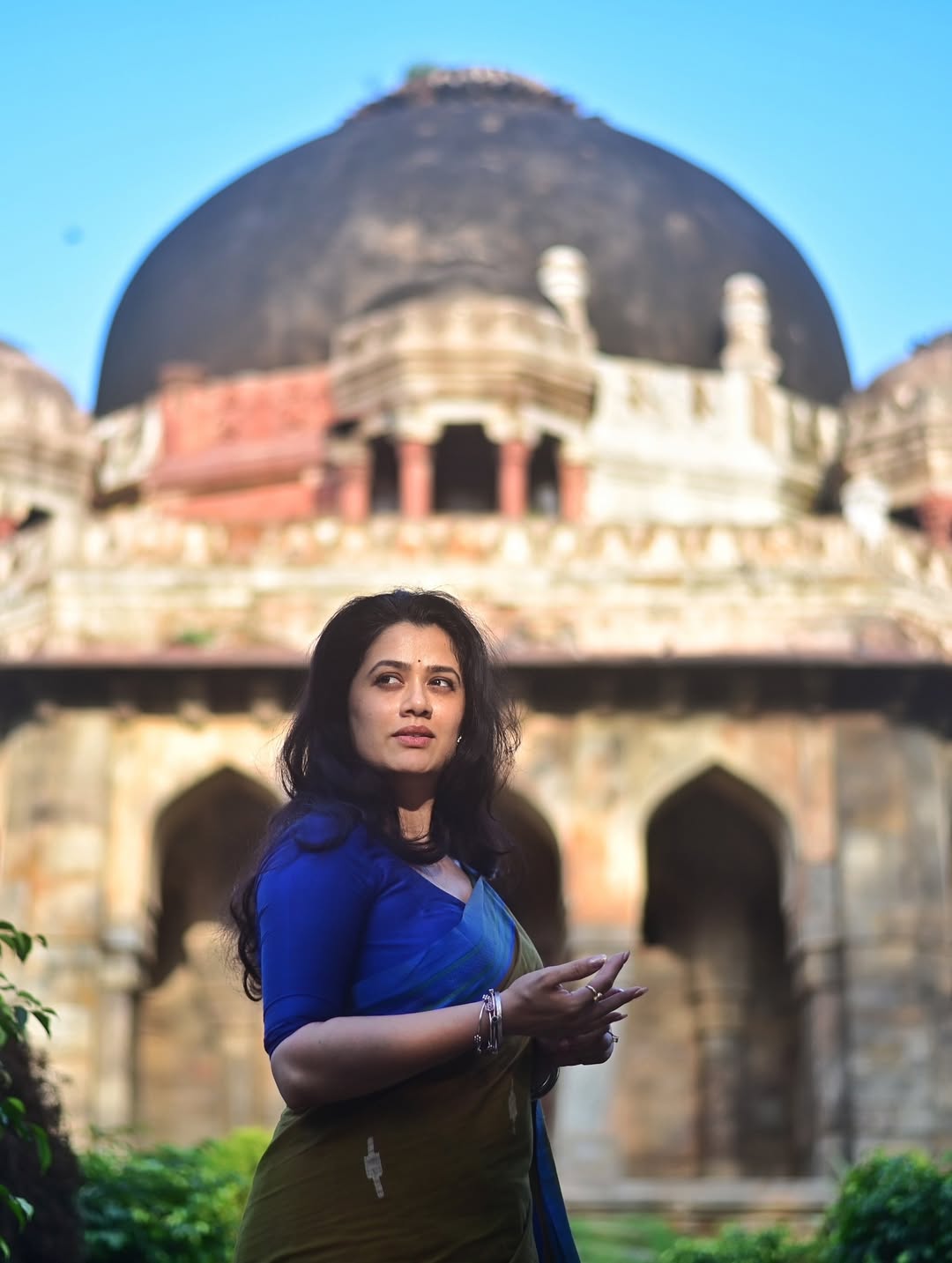 Girija Oak Godbole photoshoot at historical place