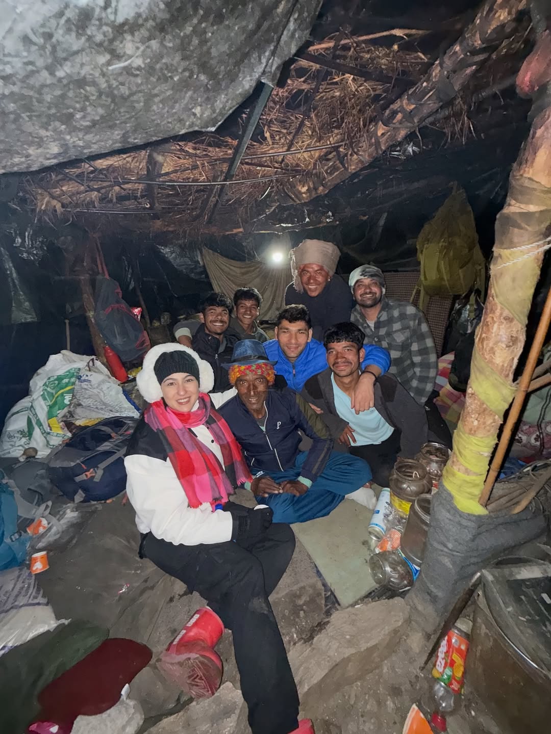 Sara Ali Khan Kedarnath visit