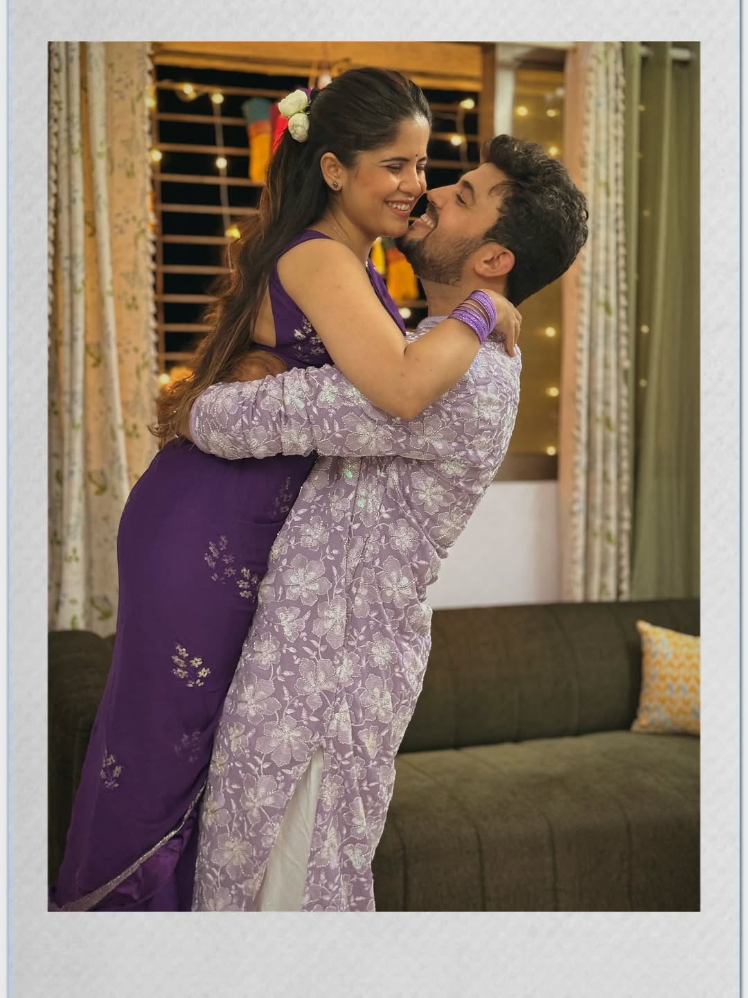 Amruta Deshmukh family celebration