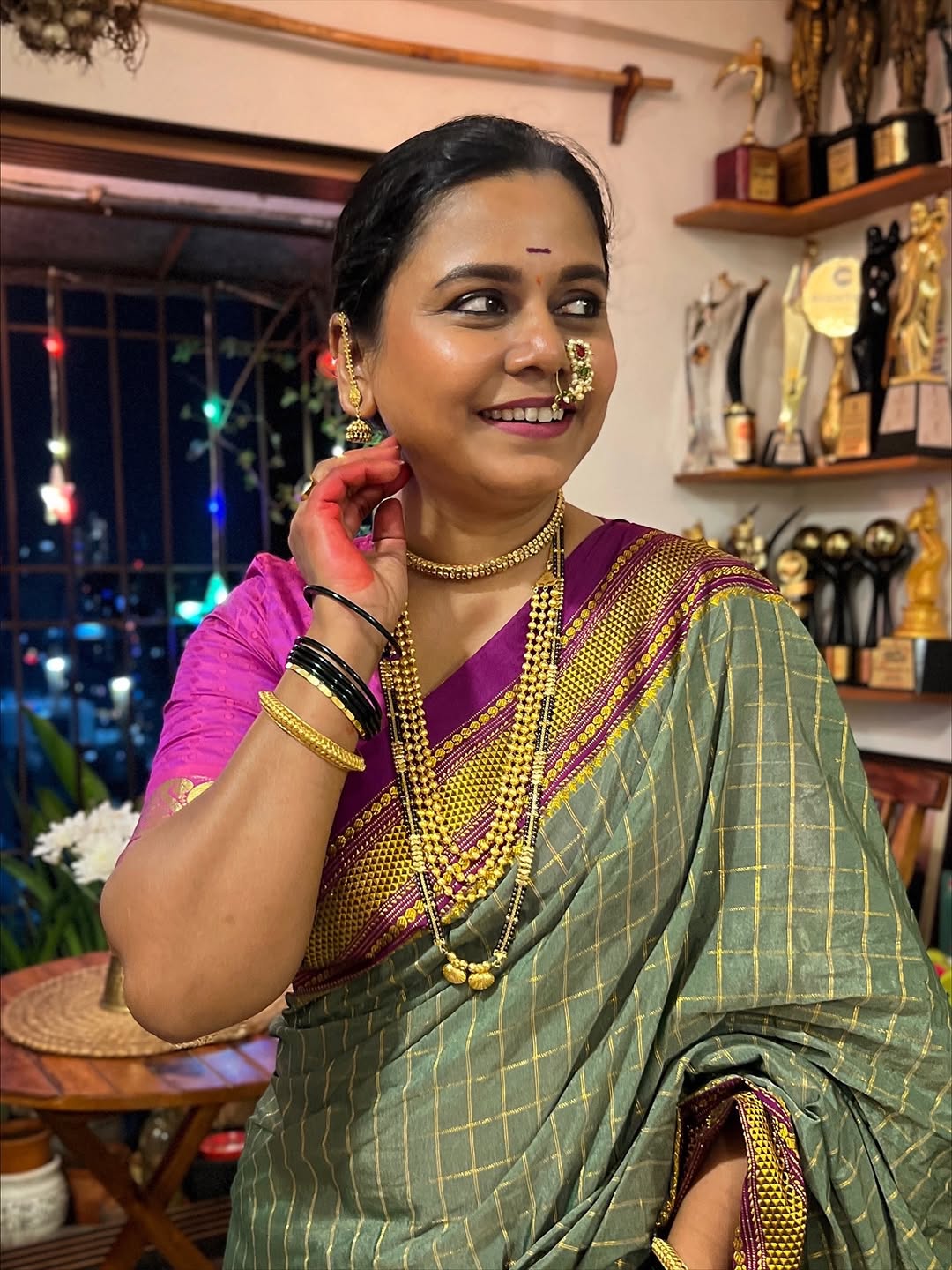 Hemangi Kavi saree shopping experience
