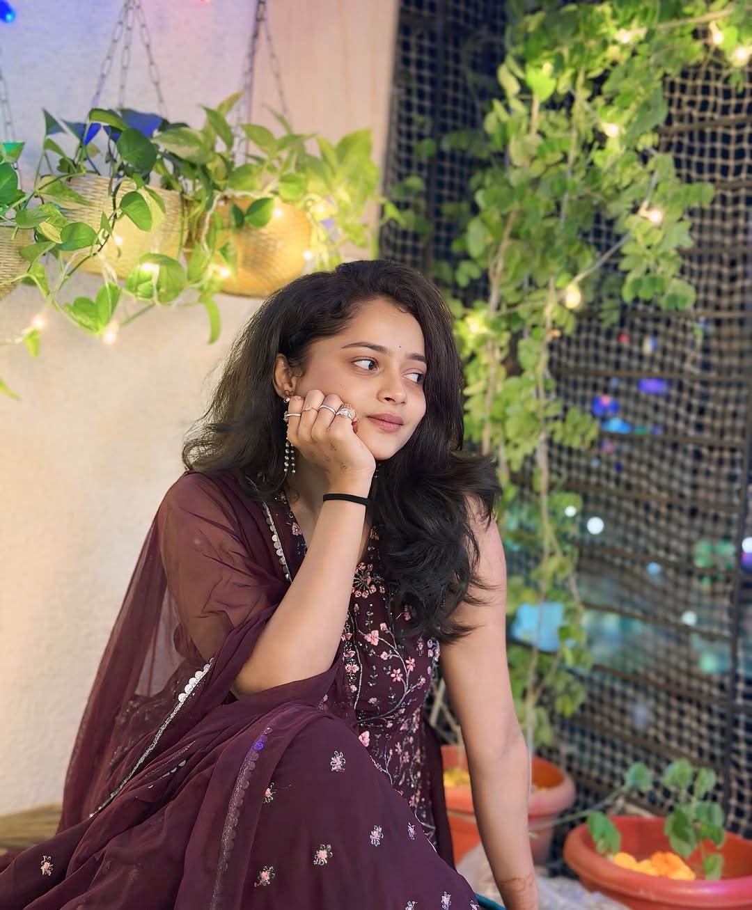 Shivali parab traditional look