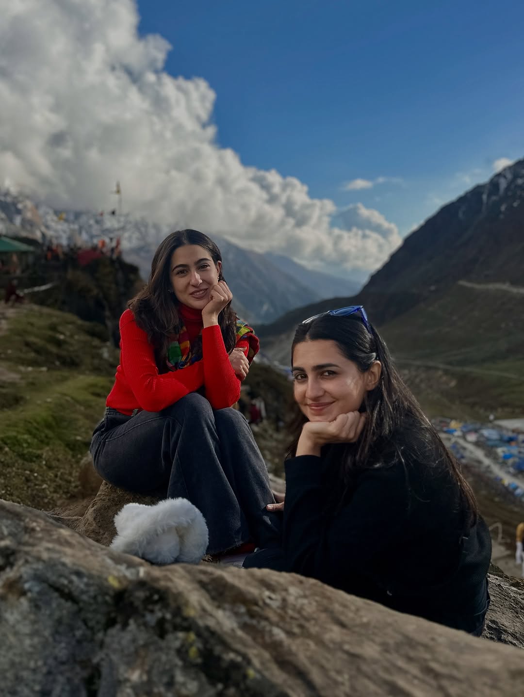 Sara Ali Khan Kedarnath visit