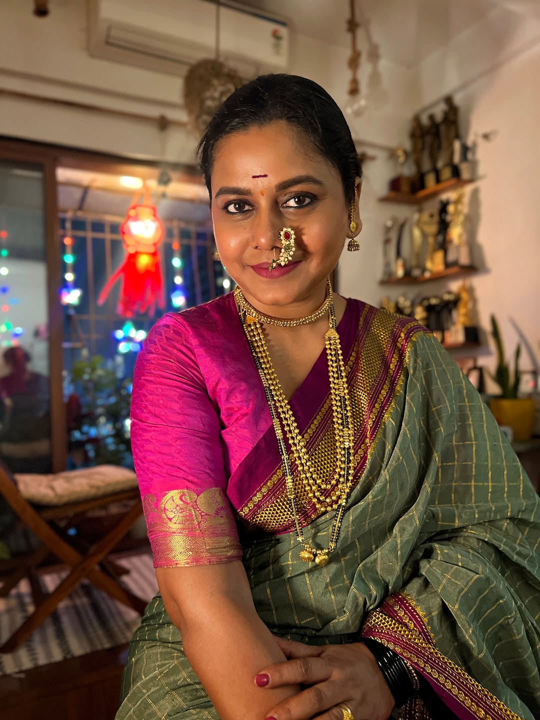 Hemangi Kavi saree shopping experience