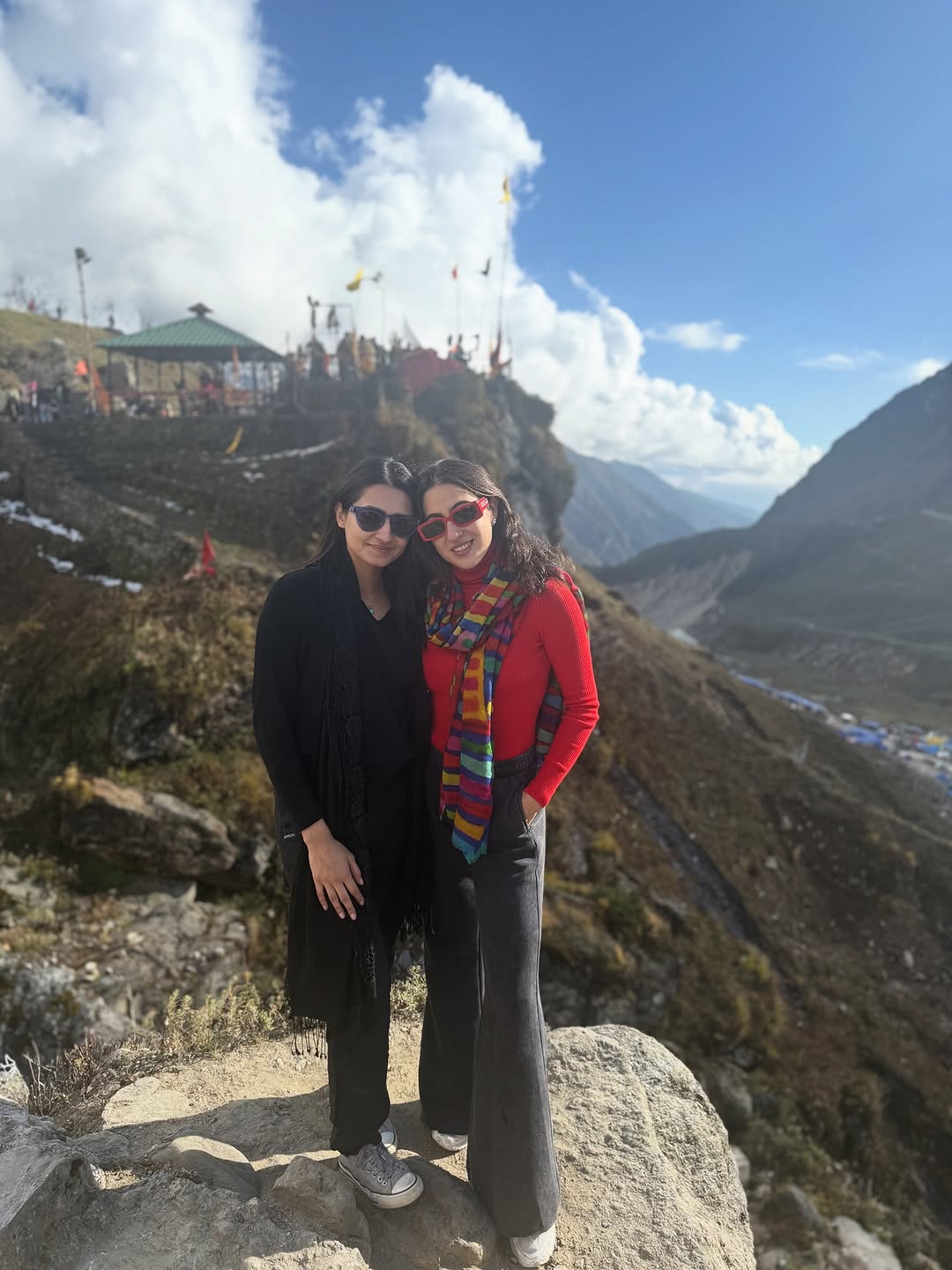 Sara Ali Khan Kedarnath visit