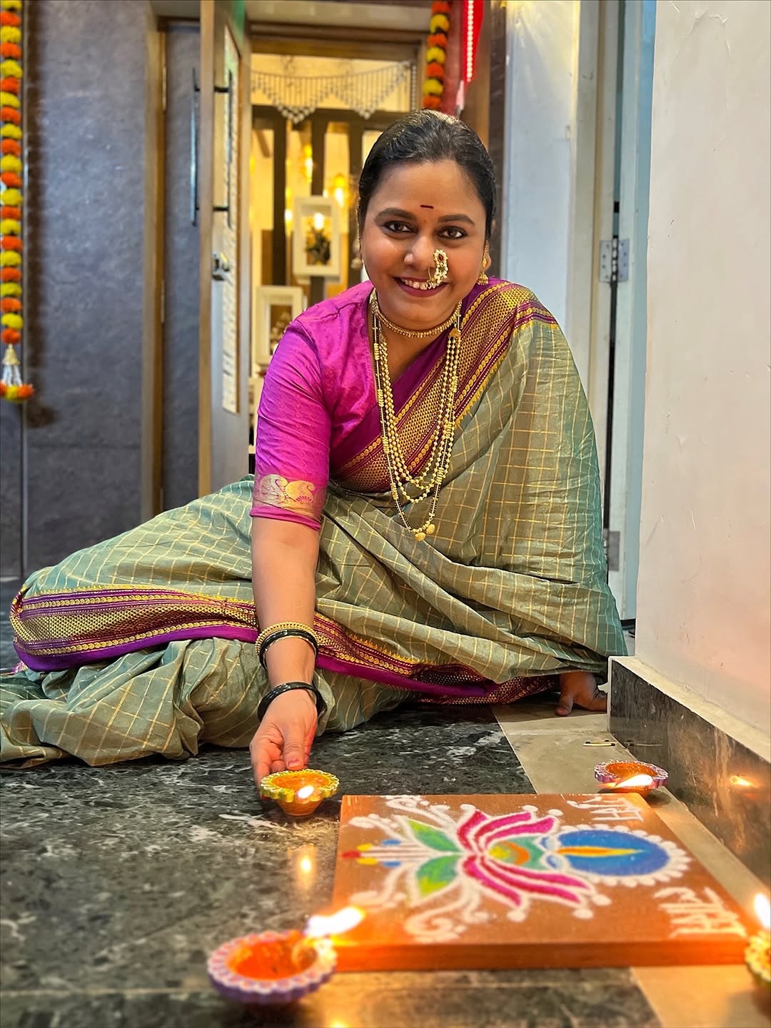 Hemangi Kavi saree shopping experience