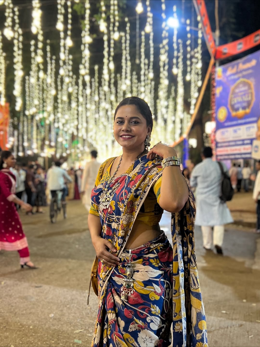 Hemangi Kavi saree shopping experience
