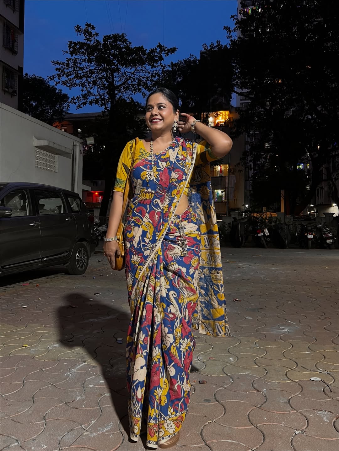 Hemangi Kavi saree shopping experience