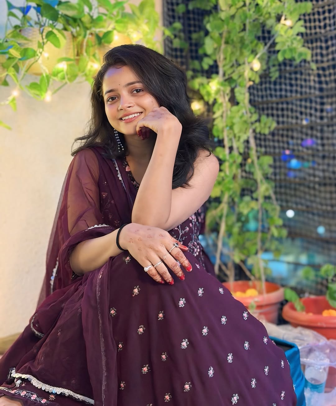 Shivali parab traditional look