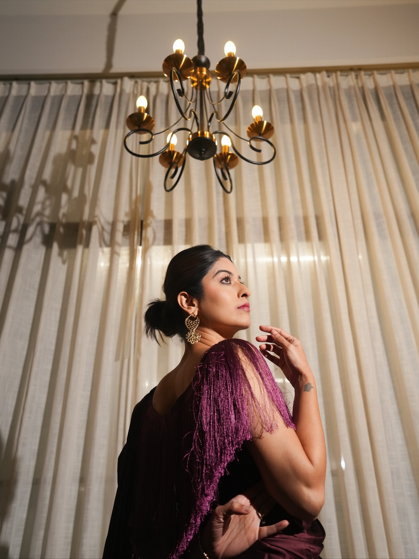 Abhidnya Bhave Designer Saree Look