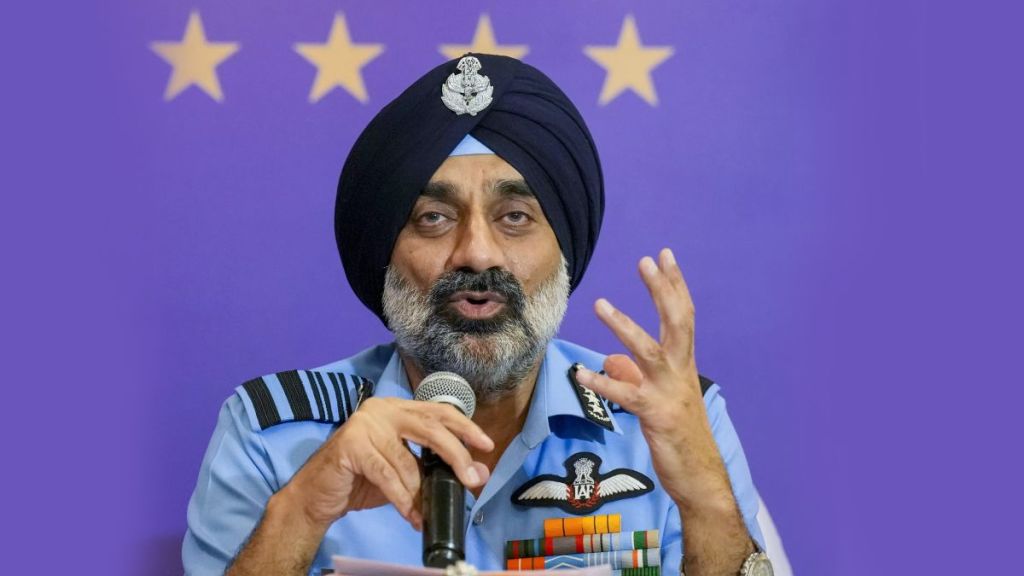 Air Chief Marshal A P Singh