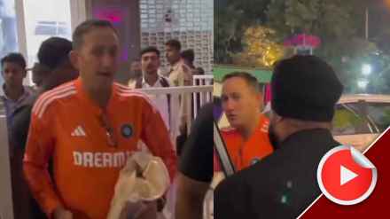 Ajit Agarkar Viral Video Rohit Sharma Virat Kohli Fans Slams Chief Selector After RoKo Successful Australia Tour Ajit Agarkar Viral Video Rohit Sharma Virat Kohli Fans Slams Chief Selector After RoKo Successful Australia Tour