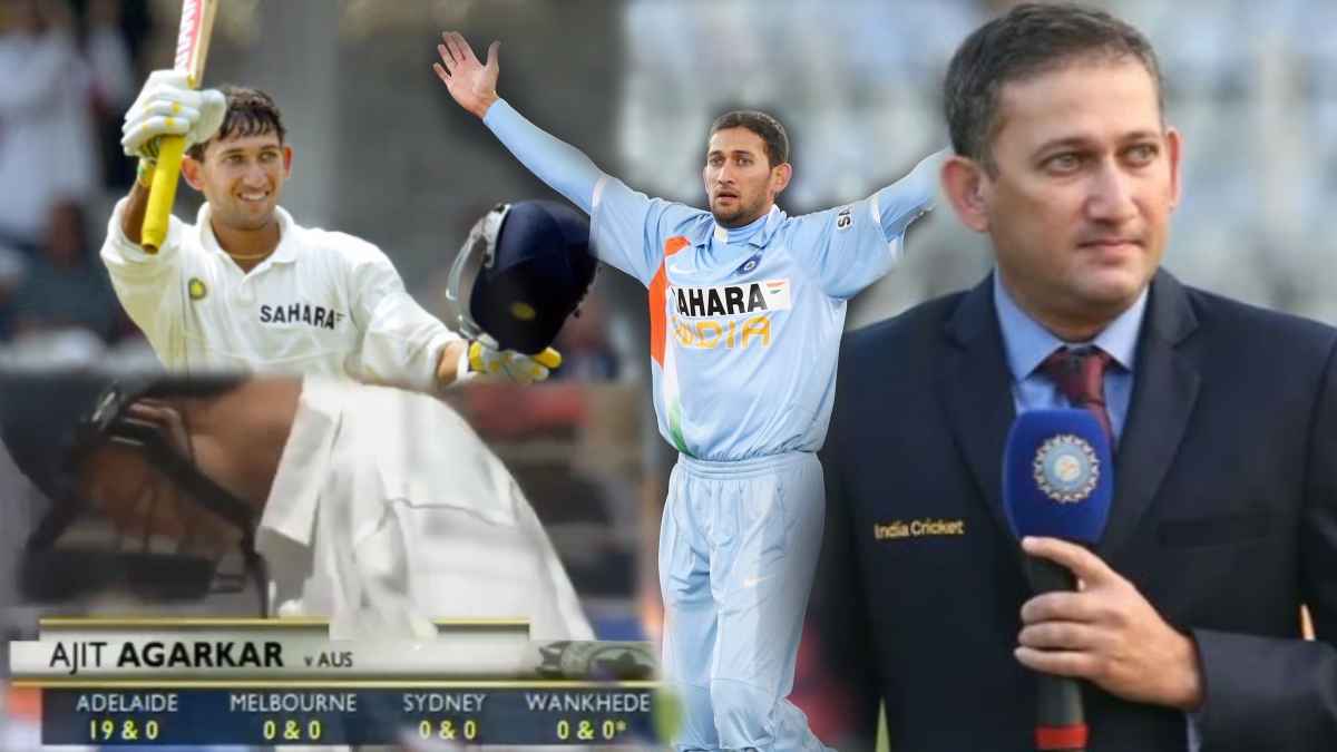 Ajit Agarkar International Career Lords Century 7 Ducks vs Australia Fastest ODI Fifty 6 Wickets Haul Profile in marathi
