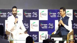 Akshay Kumar and Devendra Fadnavis