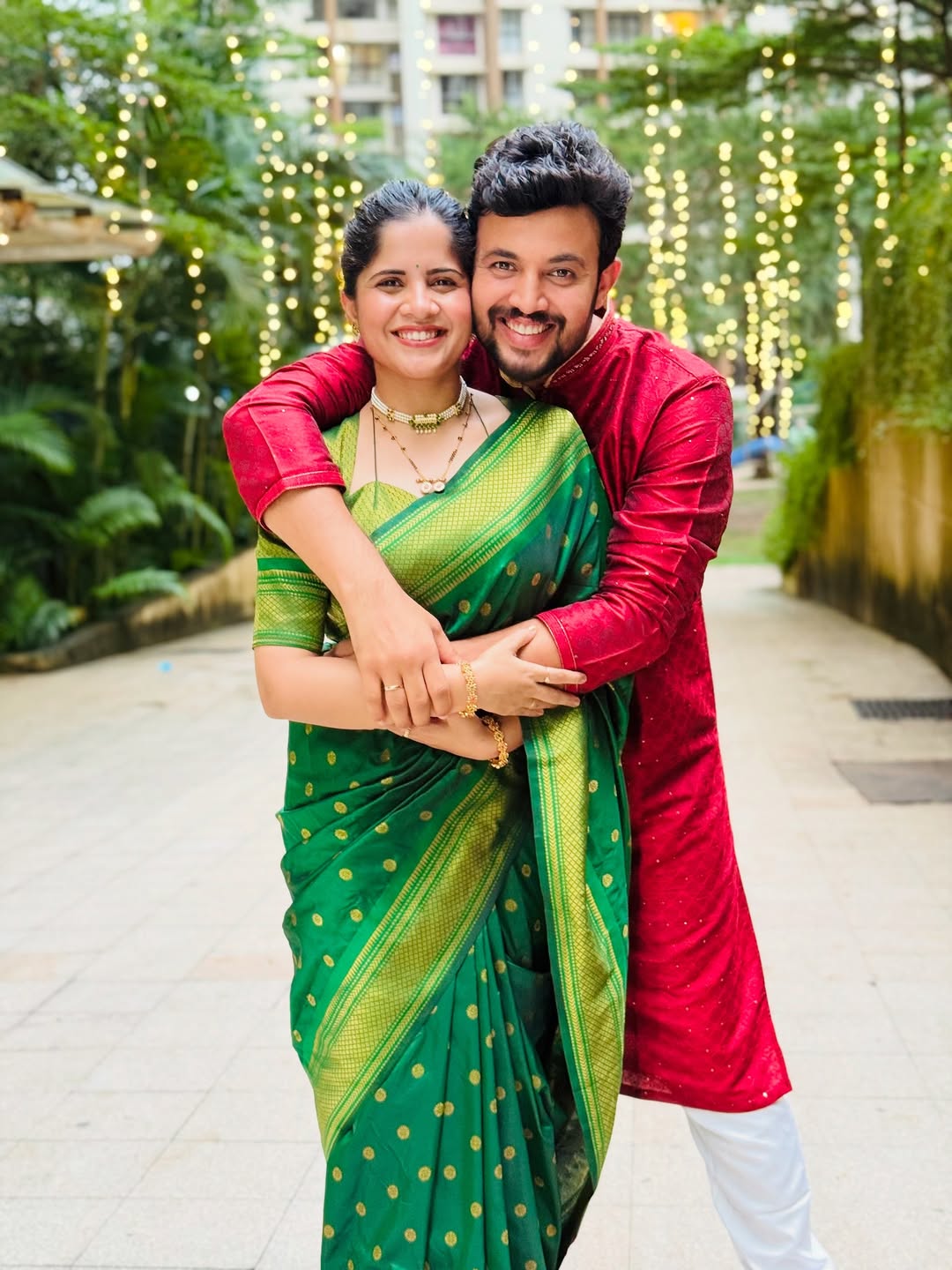 Amruta Deshmukh Prasad Jawade Diwali Padwa 2025