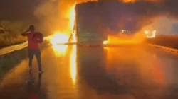 Kurnool Bus Fire : आंध्र प्रदेशात दुर्दैवी घटना, ४० प्रवाशांना घेऊन जाणाऱ्या बसला भीषण आग, १५ जणांचा मृत्यू झाल्याची भीती