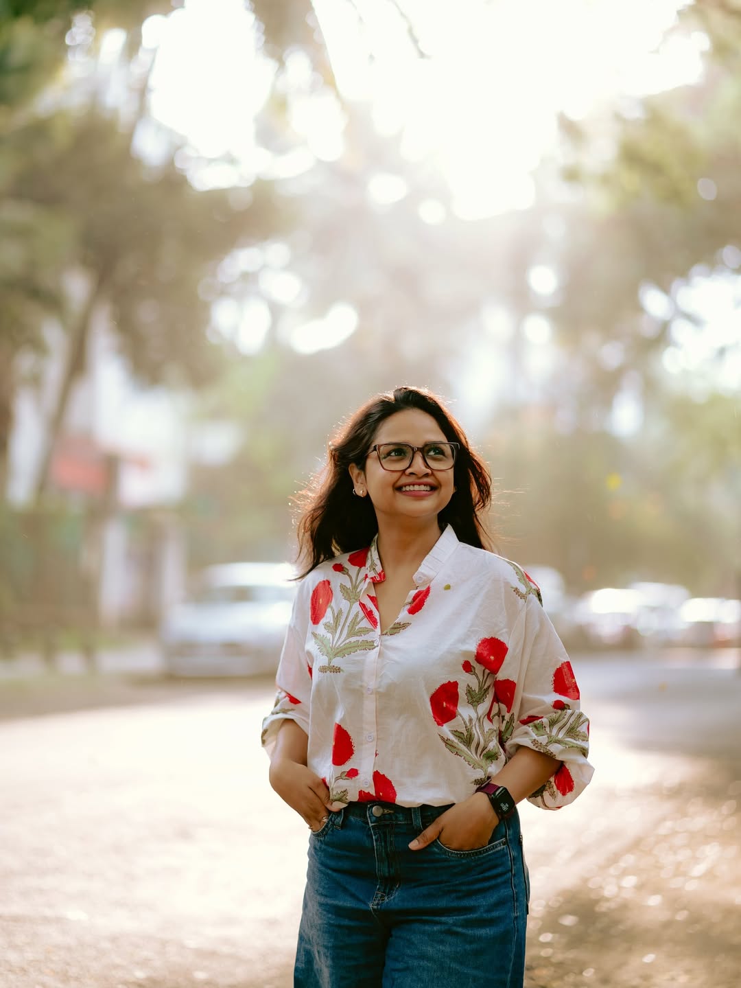 Apurva Gore Yellow Saree Look
