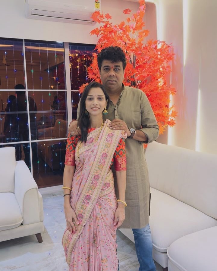 Avinash Jadhav Sonali Jadhav Diwali Padwa Home Tour