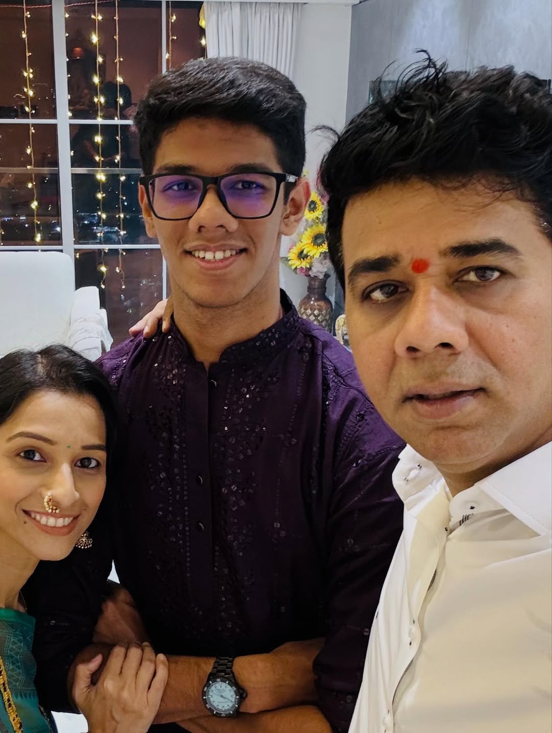 Avinash Jadhav Sonali Jadhav Diwali Padwa Home Tour