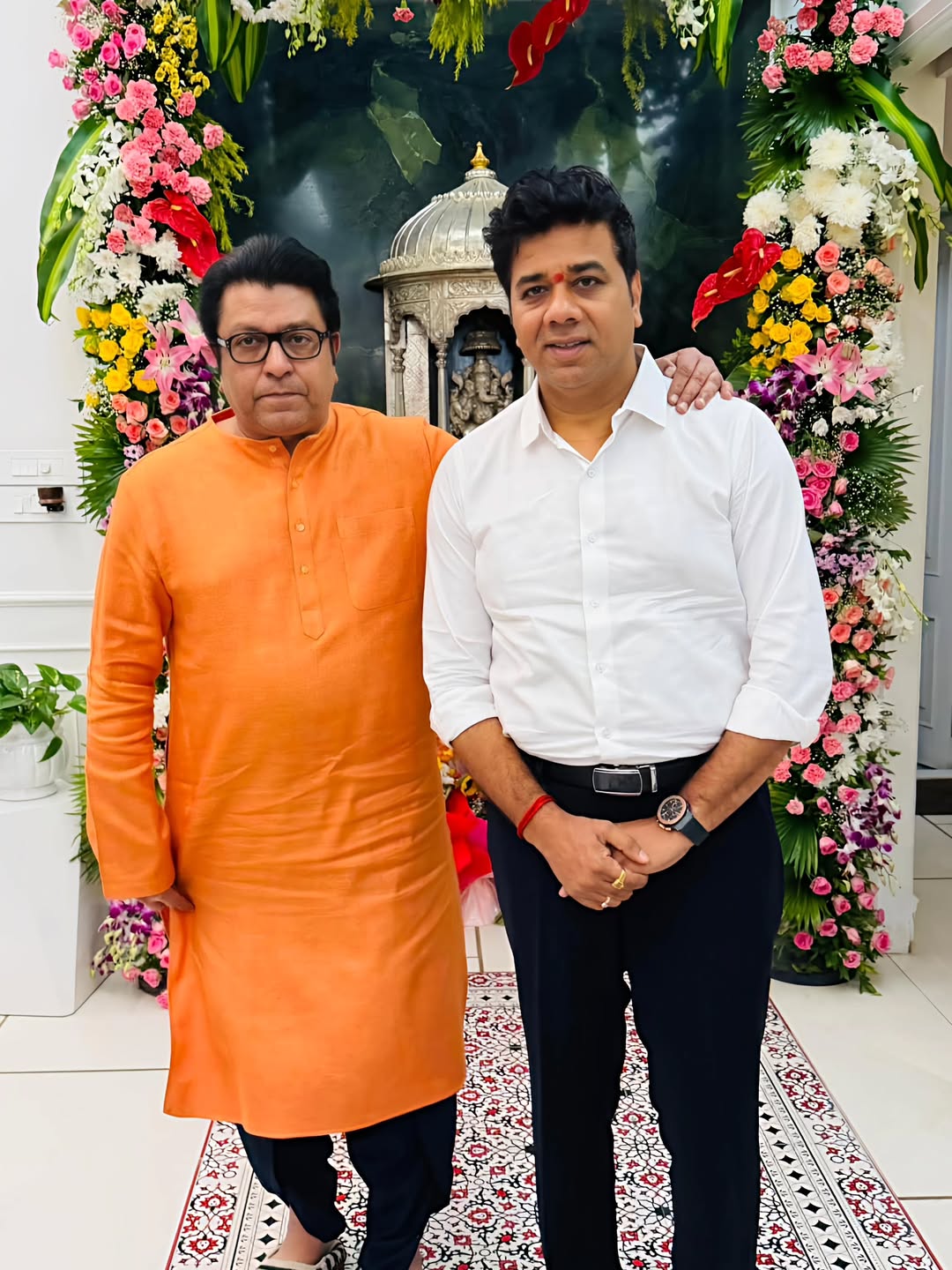 Avinash Jadhav Sonali Jadhav Diwali Padwa Home Tour