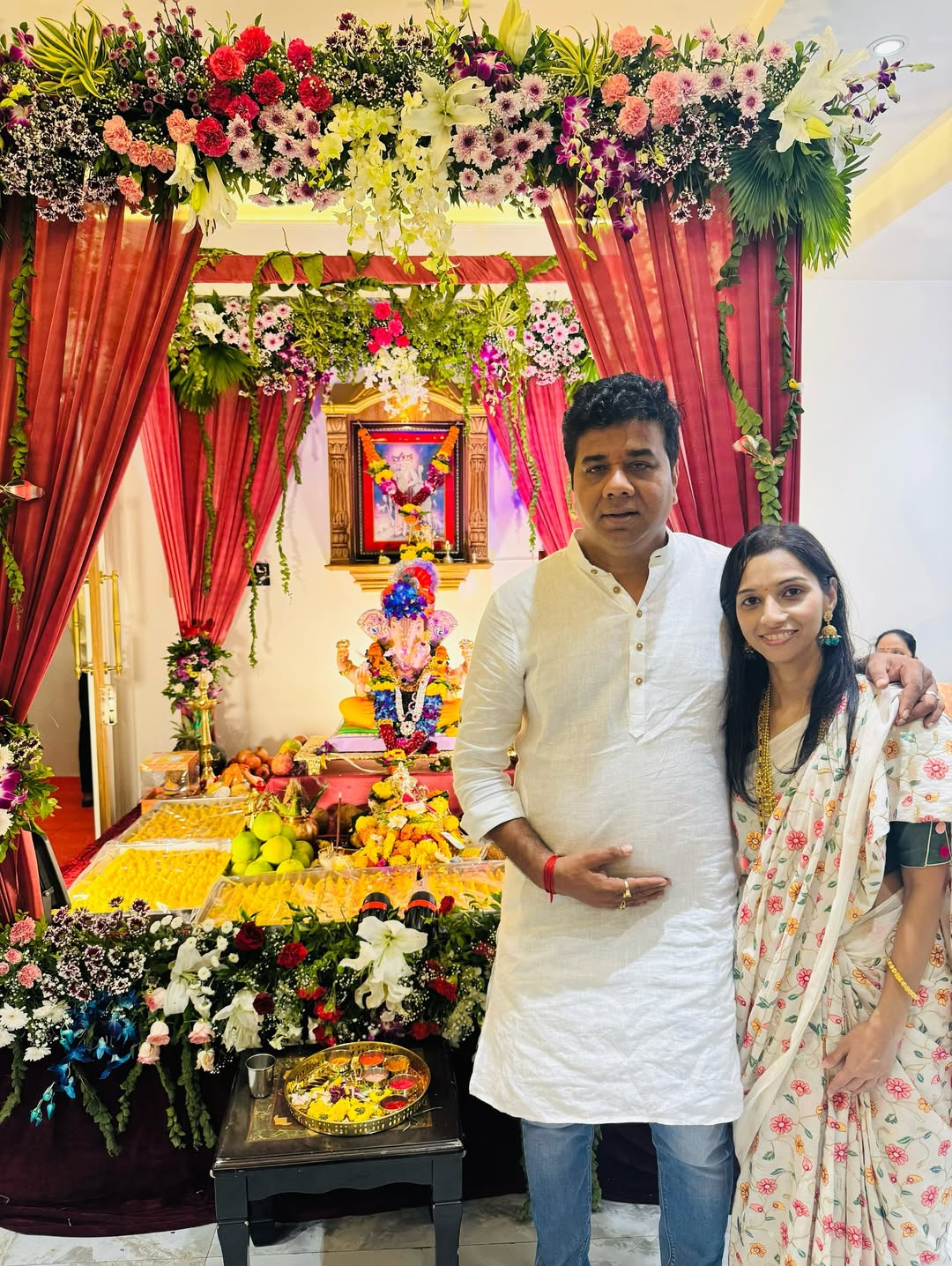Avinash Jadhav Sonali Jadhav Diwali Padwa Home Tour