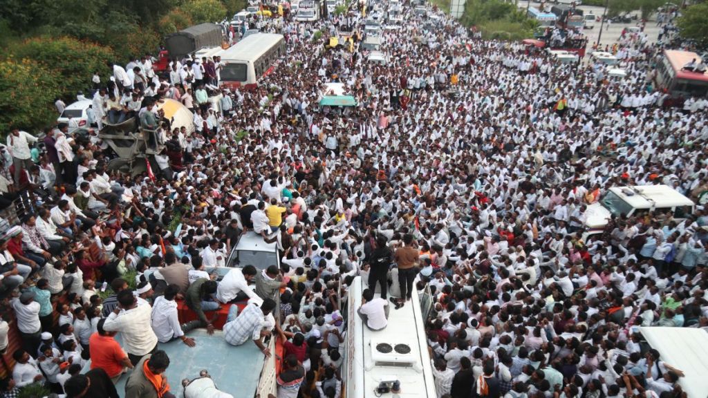 Bacchu Kadu Maha Elgar Protest Nagpur Latest News disabled participants Bacchu Kadu Maha Elgar Protest Nagpur Latest News disabled participants