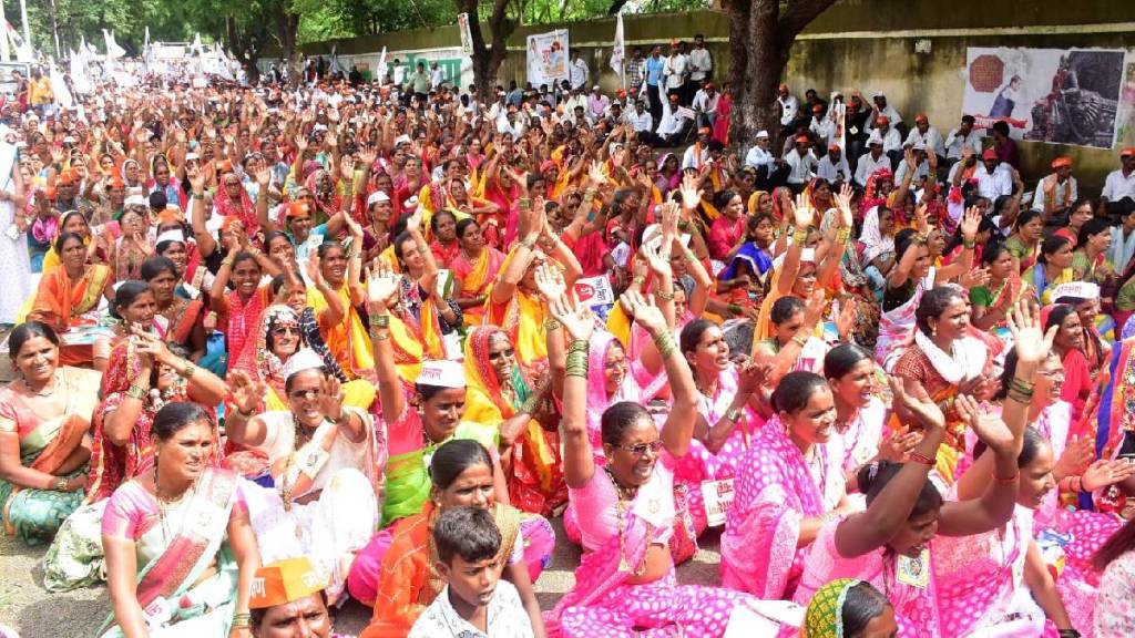 Banjara community marches for reservation
