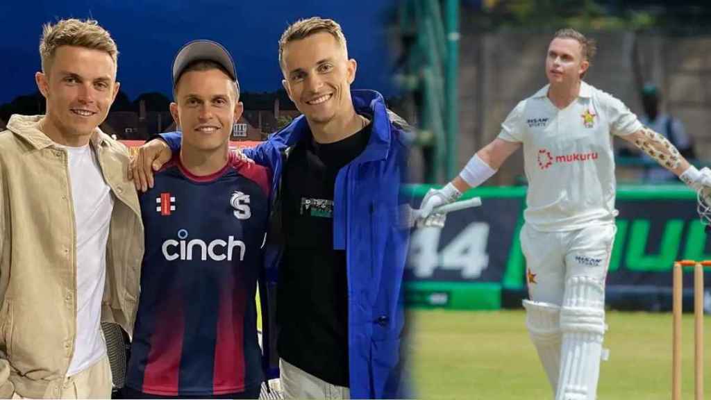 Ben Curran Sam Curran Brother Slam Maiden Test Century