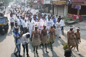 Bhim Army Buldhana Protest CJI bhushan Gavai shoe Attack Lawyers Sedition Demand Ambedkar constitution insult