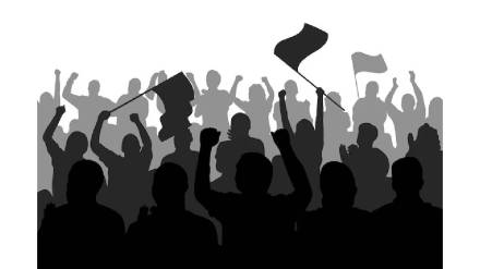 Big march at the Collectorate office in Parbhani on Friday