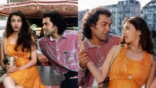 Bobby Deol and Aishwarya Rai Bachchan