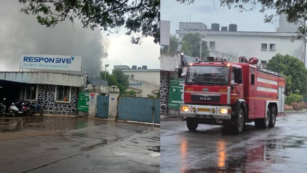 Fire breaks out at carpet factory in Boisar Fire breaks out at carpet factory in Boisar