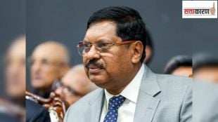 CJI B R Gavai shoes threw supreme court