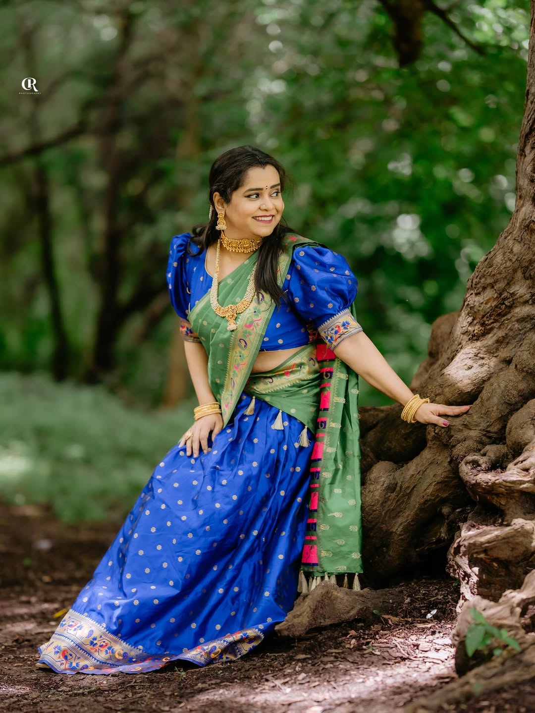 Chetana Bhat Saree Look