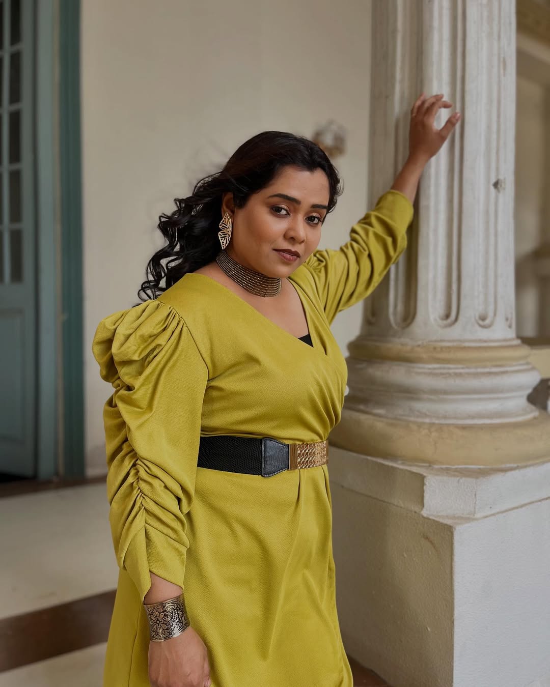 Chetana Bhat Saree Look