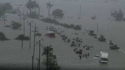 Control over the flood situation in Vasai Virar city