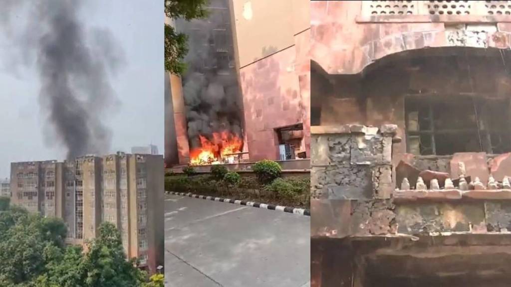 Delhi-MPs-Flat-Fire