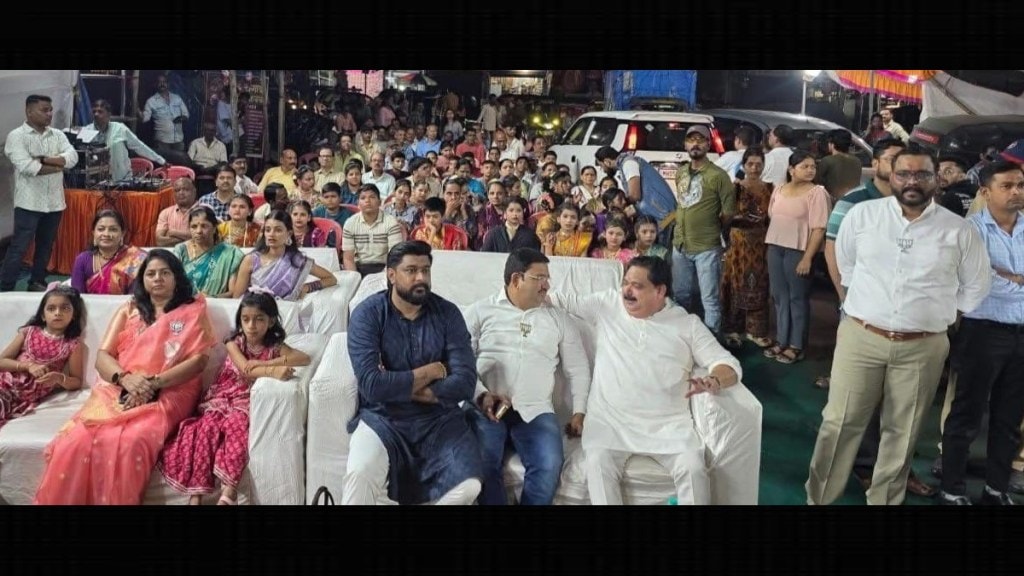 Dombivli shivsena political buzz as vikas mhatre joins bjp sofa talk diwali event