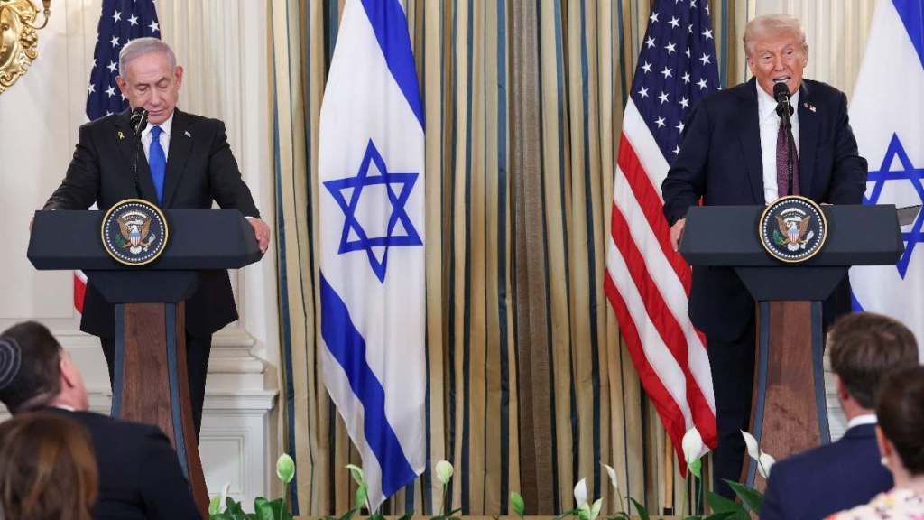Donald Trump Benjamin Netanyahu