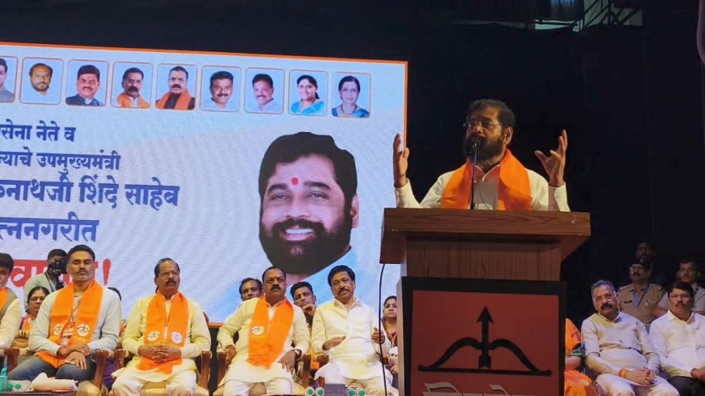 Eknath Shinde criticism Thackeray Faction Over Thackeray brothers reunite in Ratnagiri Rally Eknath Shinde criticism Thackeray Faction Over Thackeray brothers reunite in Ratnagiri Rally