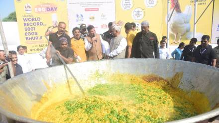 Famous chef Vishnu Manohars thirtieth world record