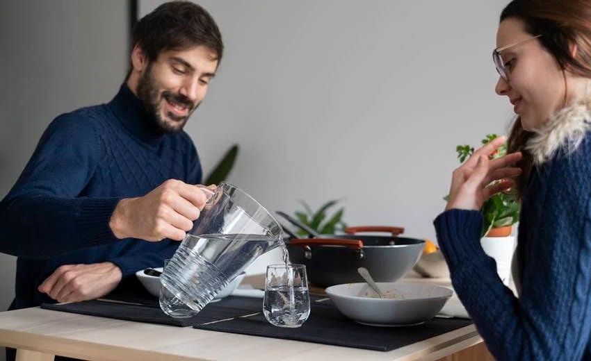 Foods not to drink water with