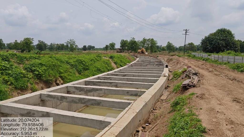 Loss of Rs 10 crores in Kapasi Canal renovation Loss of Rs 10 crores in Kapasi Canal renovation