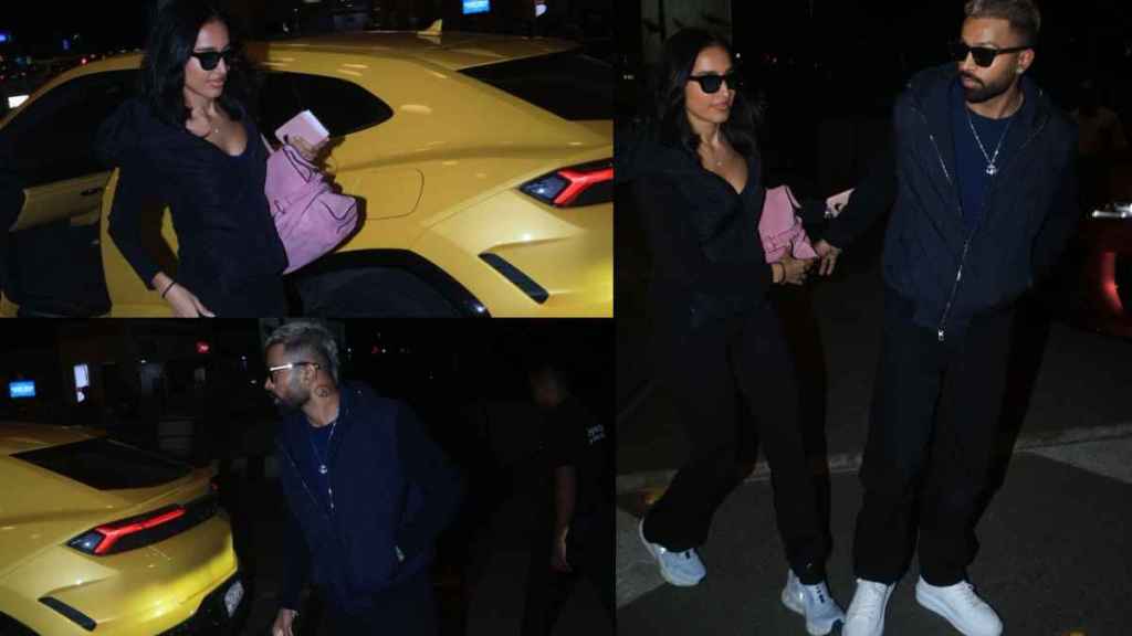 Hardik Pandya Spotted with New Rumoured Girlfriend Mahika Sharma At Airport Video Goes Viral