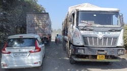 वाडा – मनोर महामार्गावर अवजड वाहतूक सुरूच; प्रशासनाचे आदेश हवेतच! अंमलबजावणी नक्की कुणी करायची?
