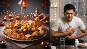 Diwali 2025: दिवाळीचा फराळ खाल्ल्यामुळे अ‍ॅसिडिटी होतेय? मग करा ‘हे’ सोपे घरगुती उपाय