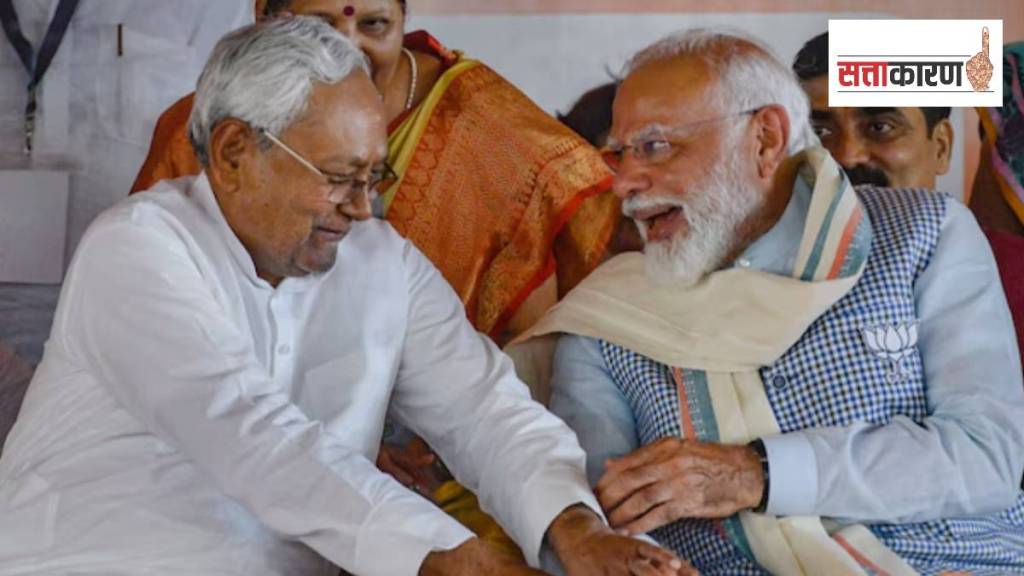 पंतप्रधान मोदी आणि बिहारचे मुख्यमंत्री नितीश कुमार (छायाचित्र पीटीआय)