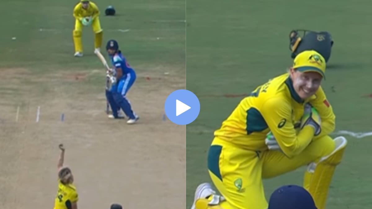 INDW vs AUSW: क्रिकेटमध्ये असं क्वचितच घडतं! ऑस्ट्रेलियन खेळाडूंनाही हसू आवरलं नाही, नेमकं काय घडलं? पाहा Video