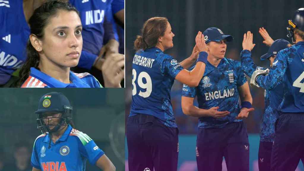 ENGW beat INDW by 4 Runs and Qualified for Semifinal of Womens Cricket World Cup 2025
