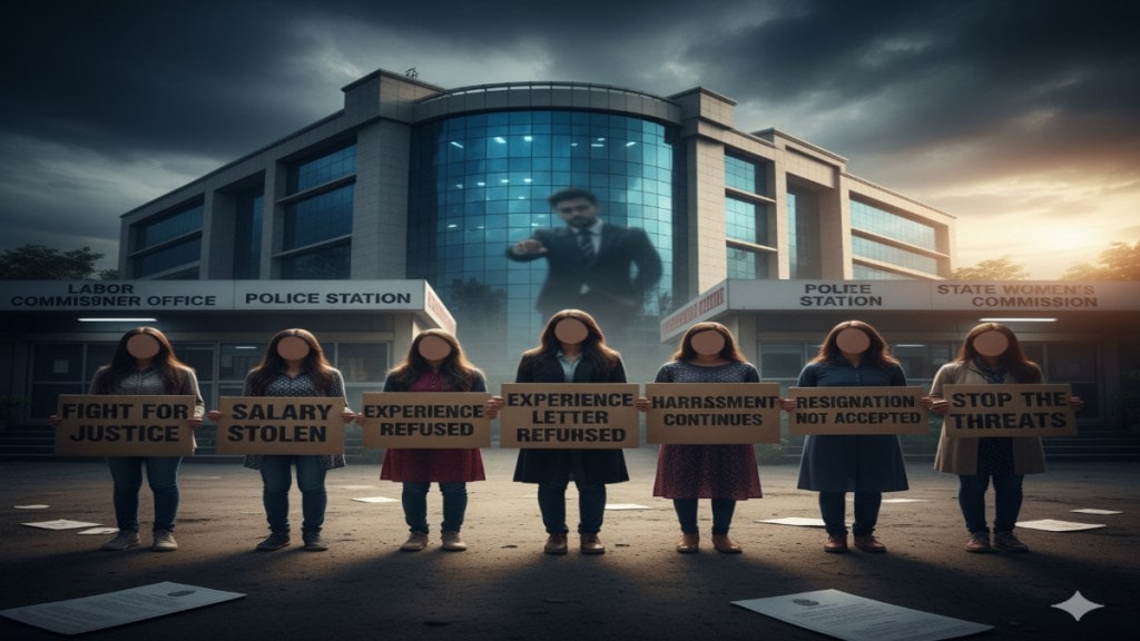 IT Black Side Women Harassment After Resignation Refuses Experience Letter Salary Seek Justice Pune