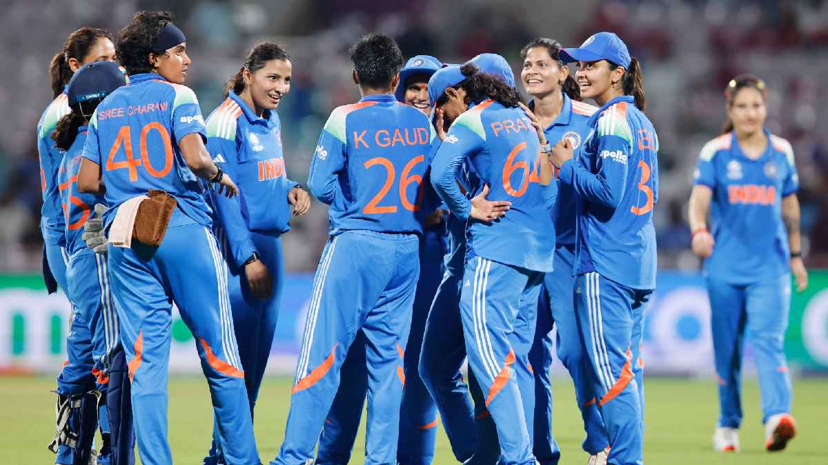India Qualify for Women ODI World Cup 2025 Semi final INDW beat NZW by 53 runs